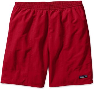 red patagonia baggies